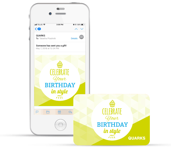 DIGITAL GIFT CARD - GREEN
