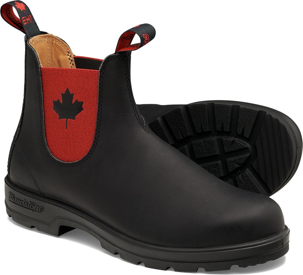 Blundstone Boots Blundstone 1474 - Classic Eh! Boot In Black With Red Elastic
