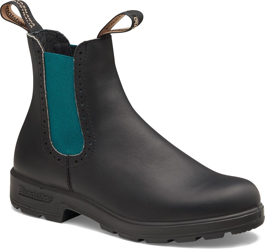 Blundstone Boots Blundstone 2320 - Women's Series Hi Top Black With Green Elastic