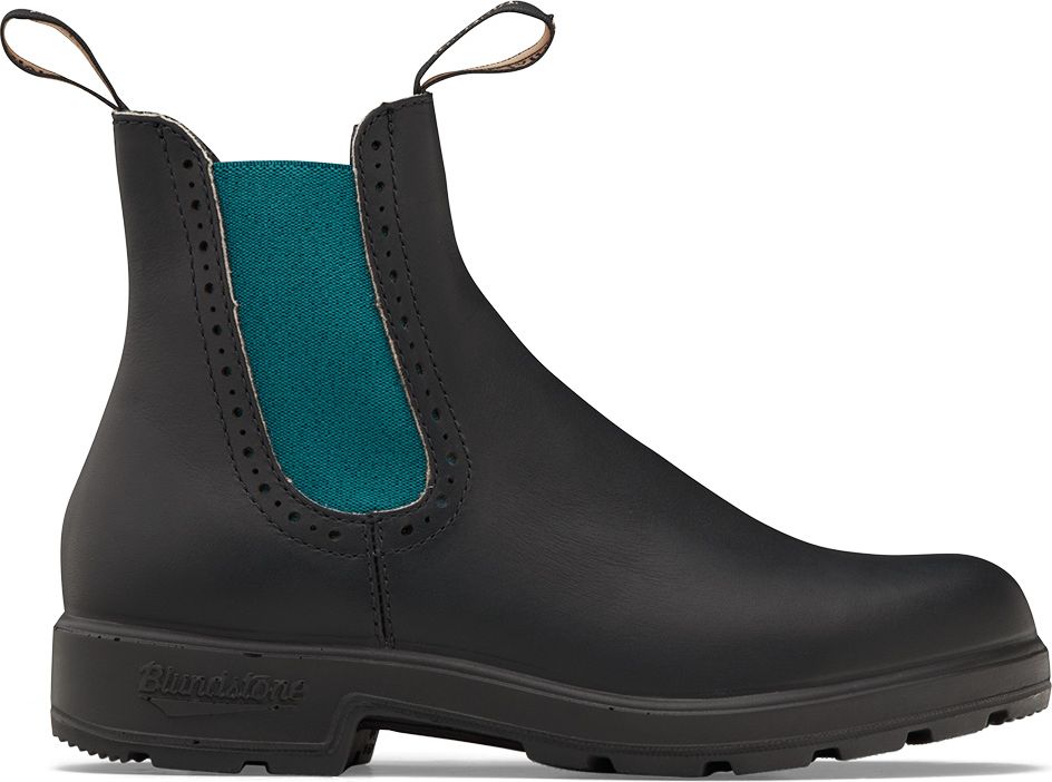 Blundstone Boots Blundstone 2320 - Women's Series Hi Top Black With Green Elastic