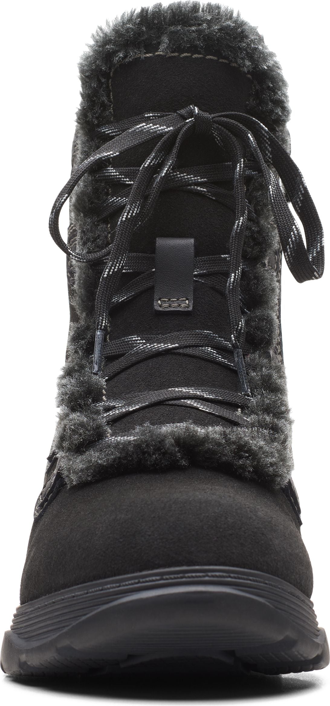 Clarks Boots Aveleigh Zip Wool Lined Waterproof Black