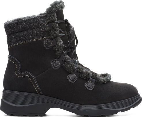 Clarks Boots Aveleigh Zip Wool Lined Waterproof Black