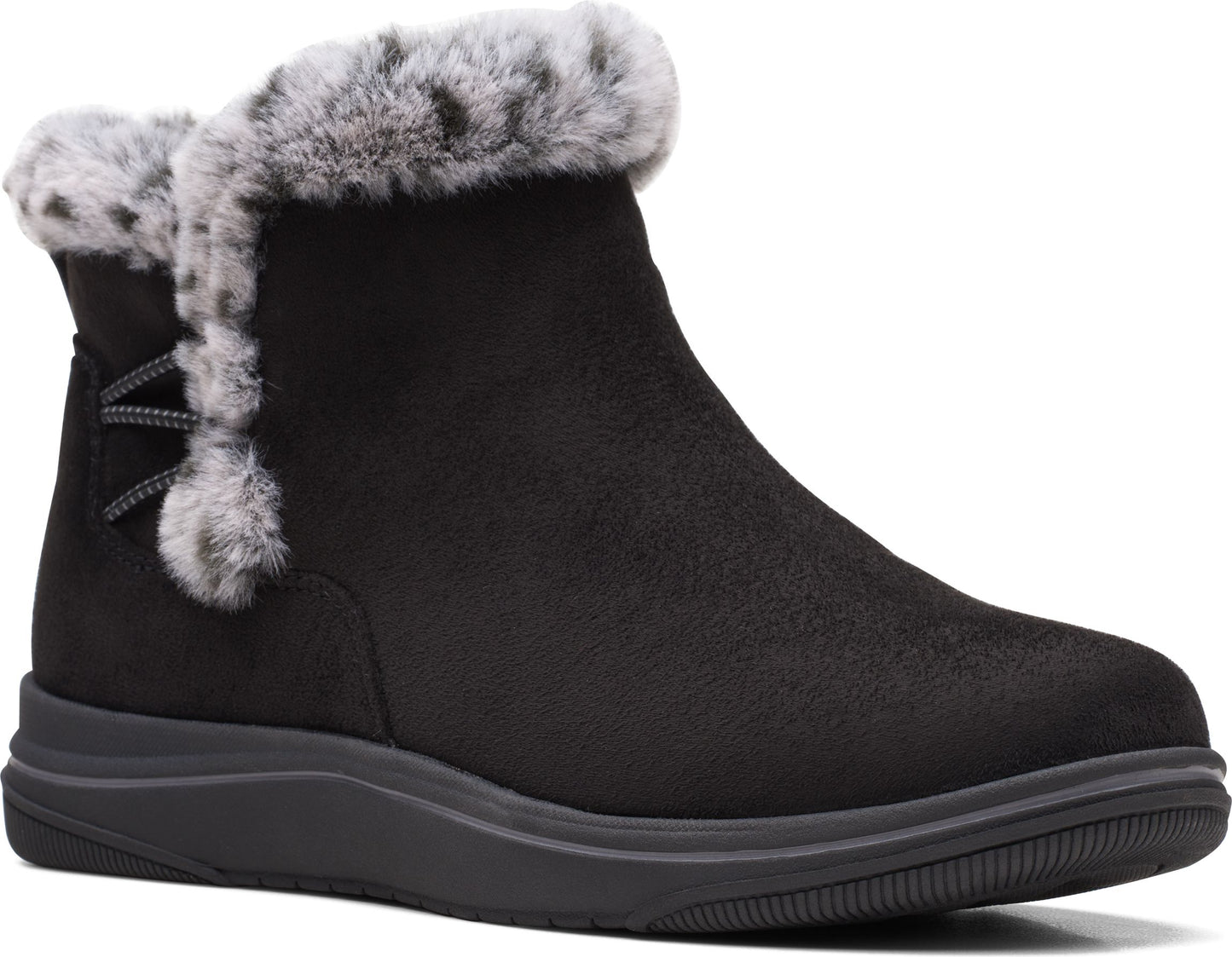 Clarks Boots Breeze Fur Black