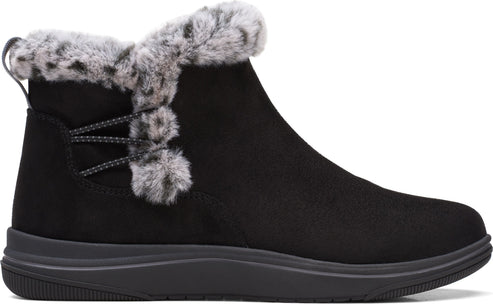 Clarks Boots Breeze Fur Black