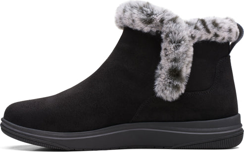 Clarks Boots Breeze Fur Black