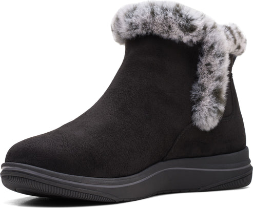 Clarks Boots Breeze Fur Black