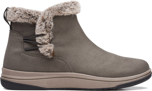 Clarks Boots Breeze Fur Dark Olive