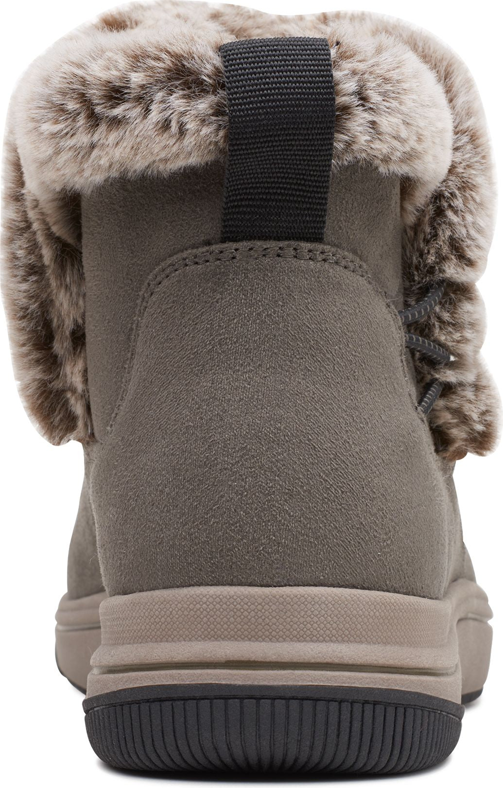 Clarks Boots Breeze Fur Dark Olive