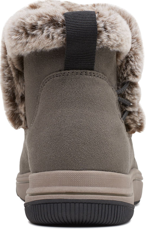 Clarks Boots Breeze Fur Dark Olive