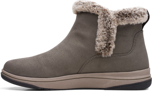 Clarks Boots Breeze Fur Dark Olive