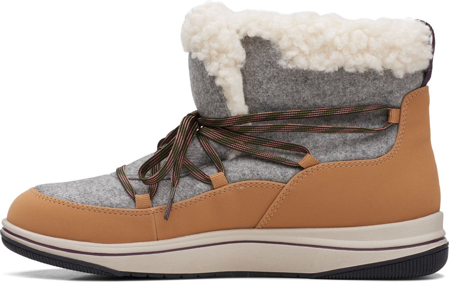 Clarks Boots Breeze Glacier Grey Combi