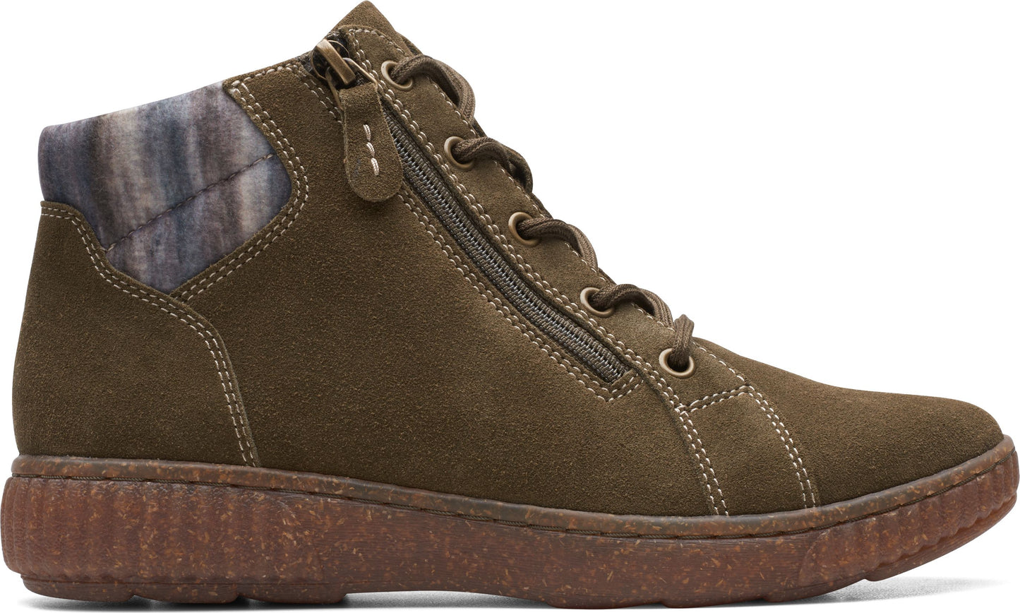 Clarks Boots Caroline Park Olive
