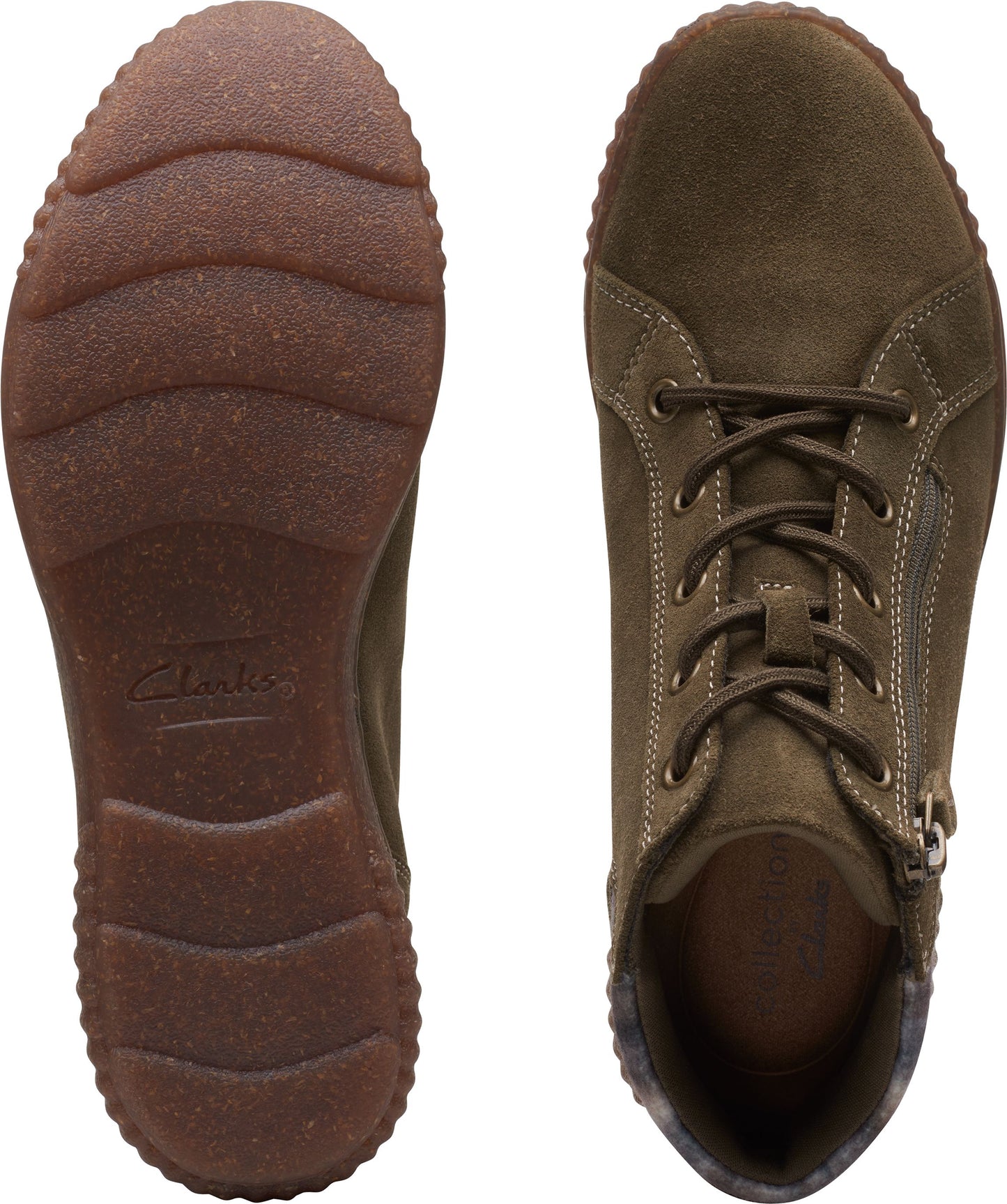 Clarks Boots Caroline Park Olive