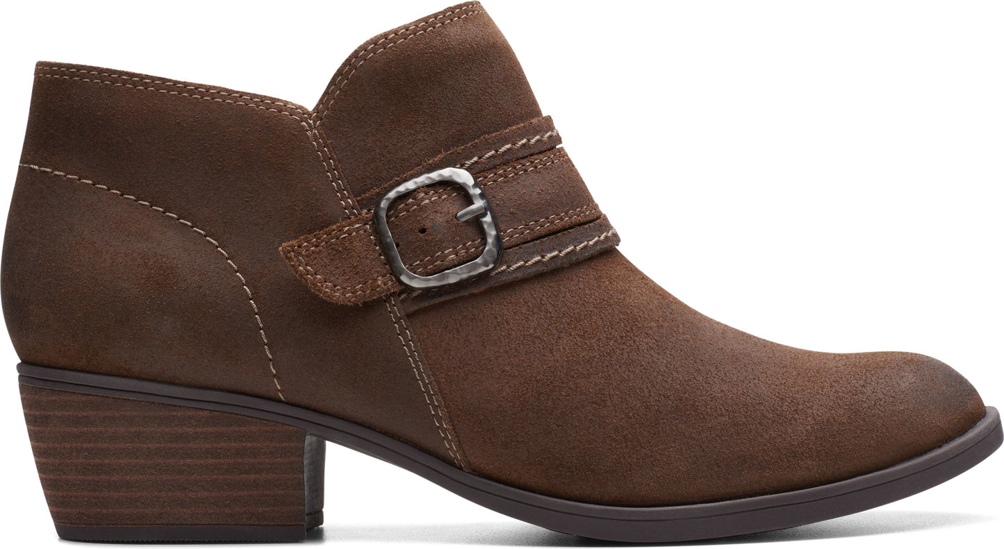 Clarks Boots Charlten Bay Taupe Suede