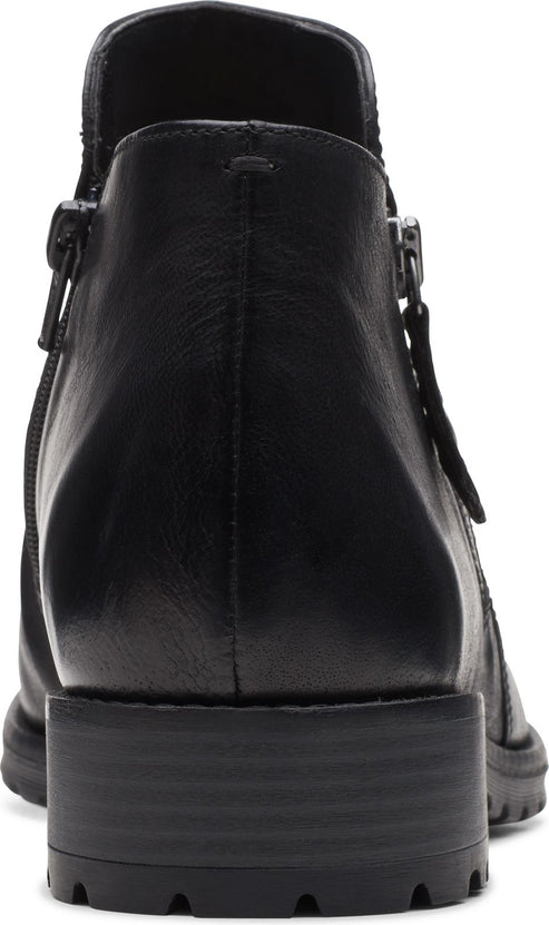 Clarks Boots Clarkwell Zip Black