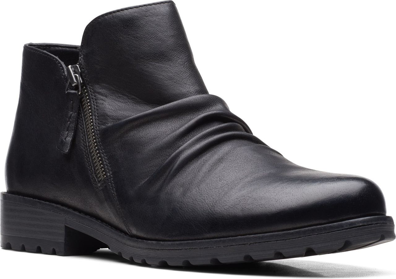 Clarks Boots Clarkwell Zip Black