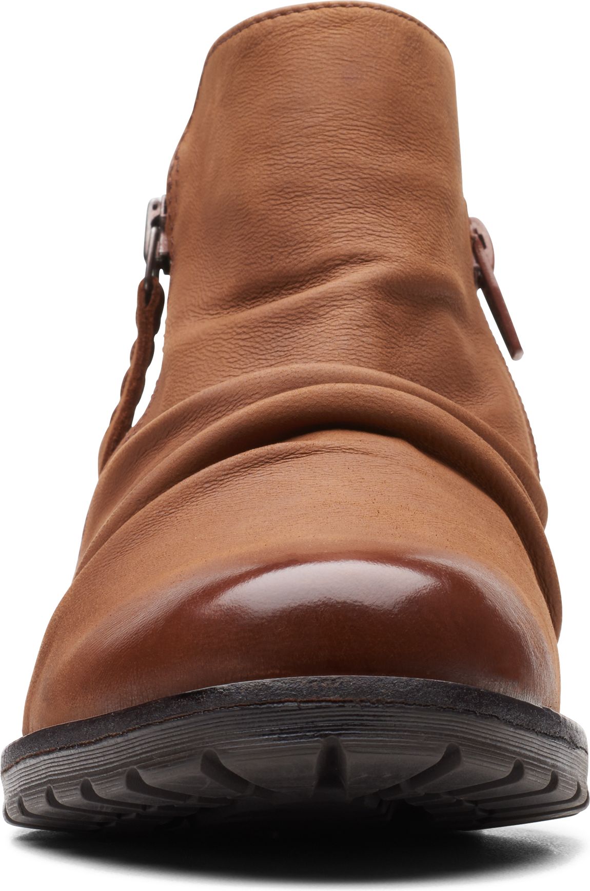 Clarks Boots Clarkwell Zip Dark Tan