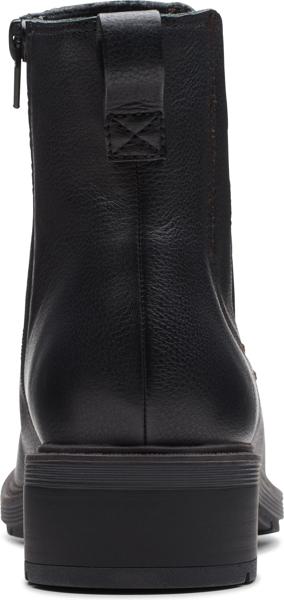 Clarks Boots Hearth Rose Black Leather