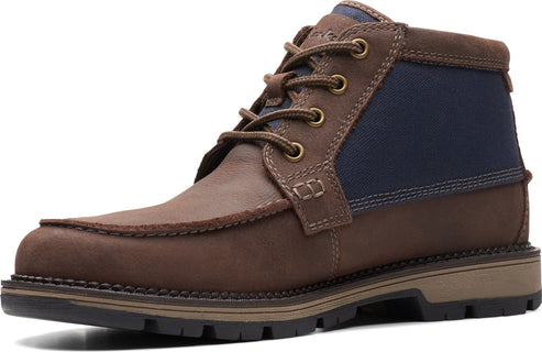 Clarks Boots Maplewalk Moc Dark Brown