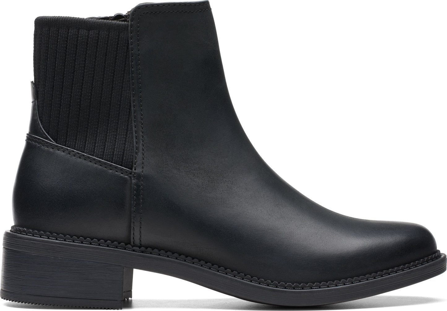 Clarks Boots Maye Palm Black Leather