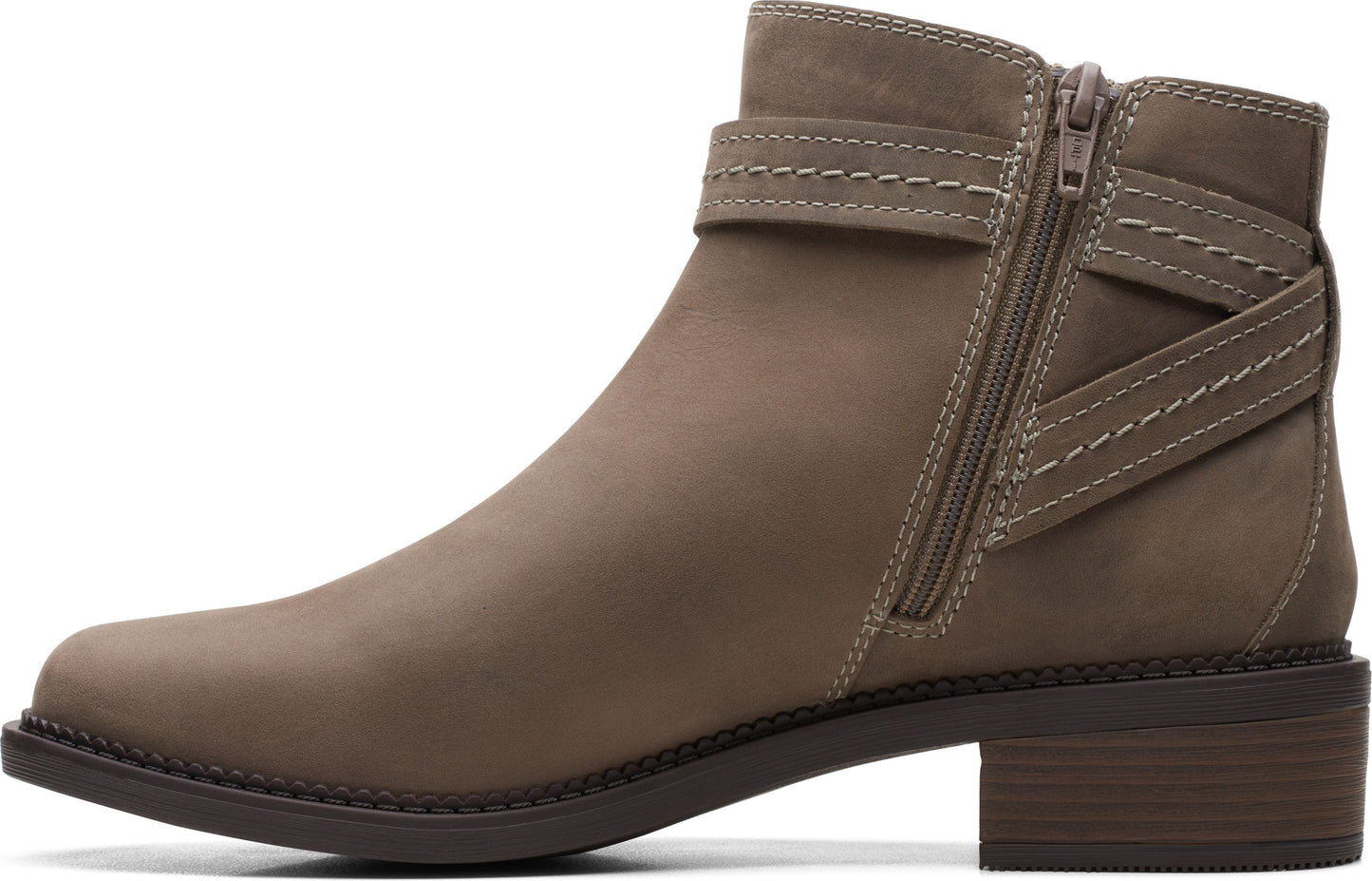 Clarks Boots Maye Strap Dark Taupe