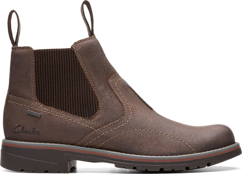 Clarks Boots Morris Easy Dark Brown
