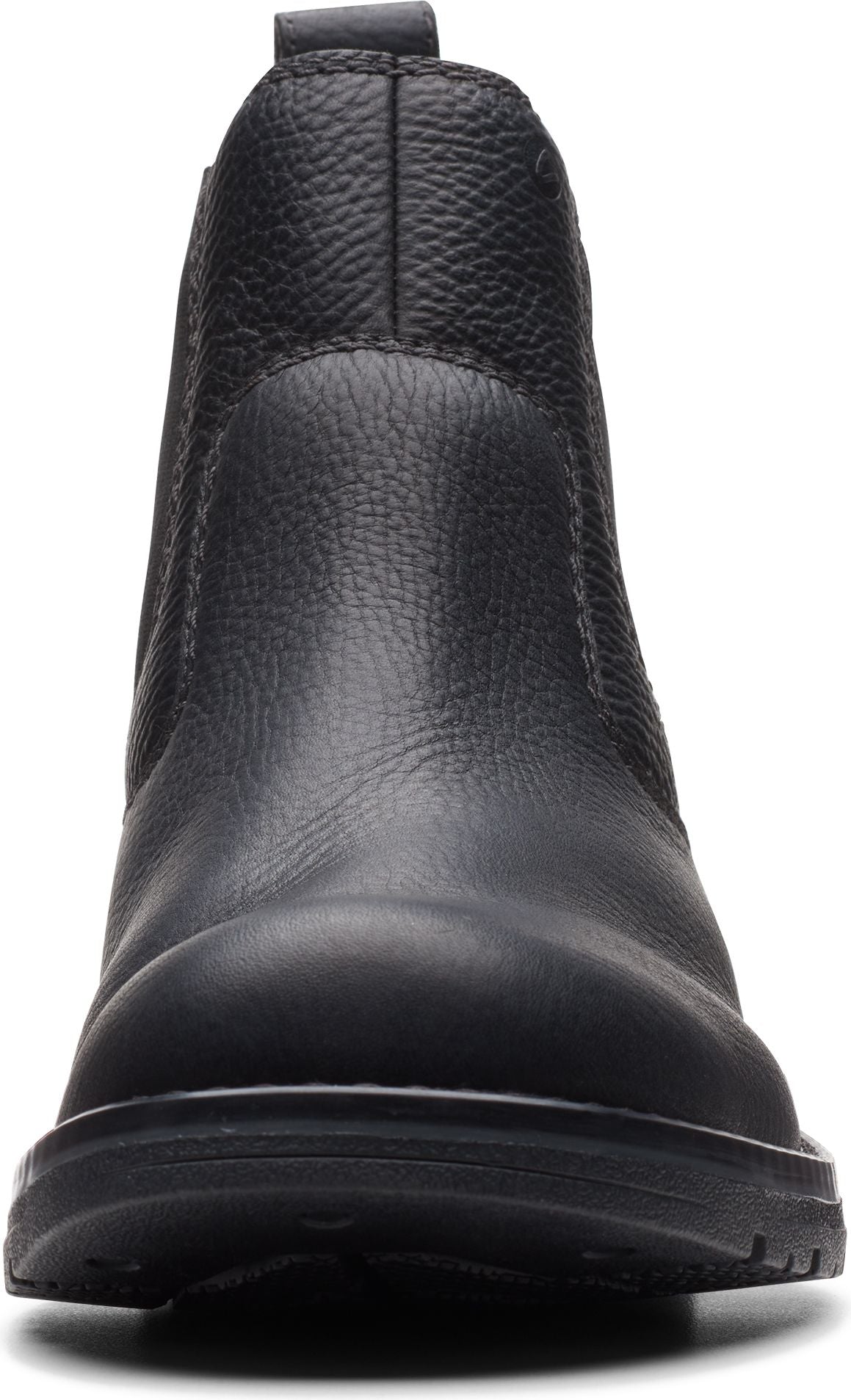 Clarks Boots Morris Up Black Tumbled