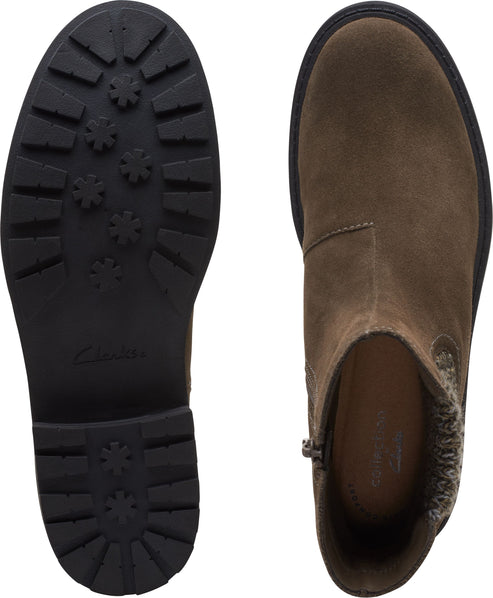 Clarks Boots Opal Sky Dark Olive