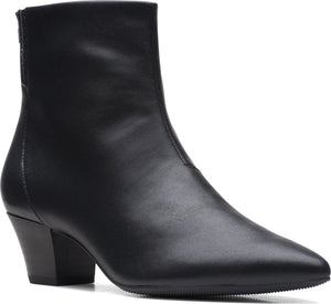 Clarks Boots Teresa Boot Black Leather