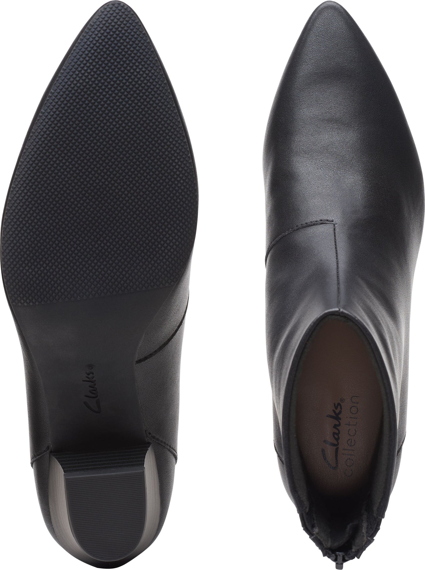 Clarks Boots Teresa Boot Black Leather