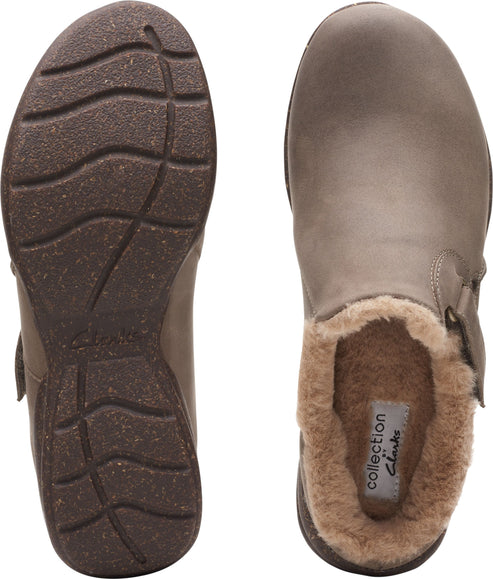 Clarks Clogs Roseville Clog Dark Taupe