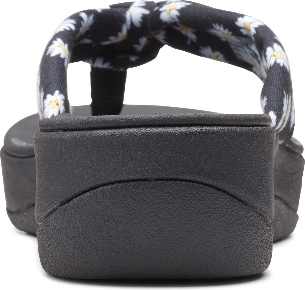 Clarks Sandals Arla Glison Black Daisies
