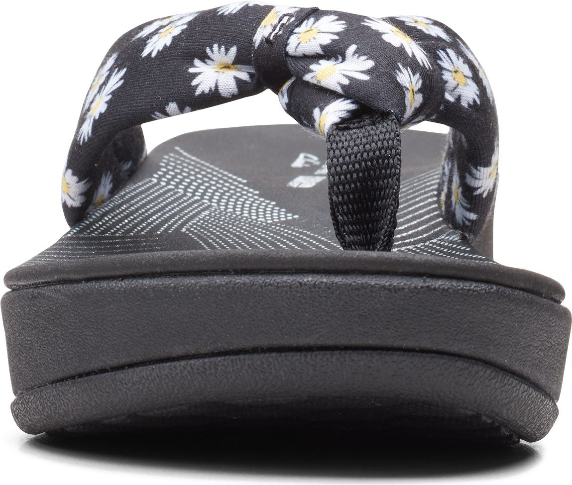 Clarks Sandals Arla Glison Black Daisies
