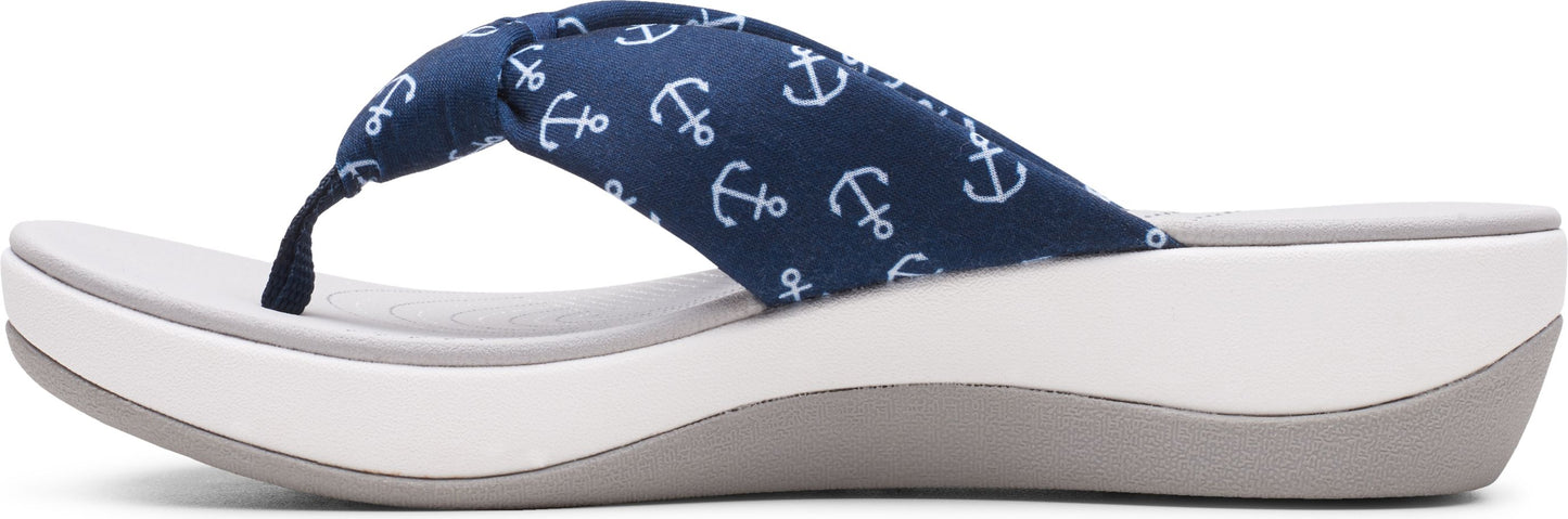 Clarks Sandals Arla Glison Navy Anchors