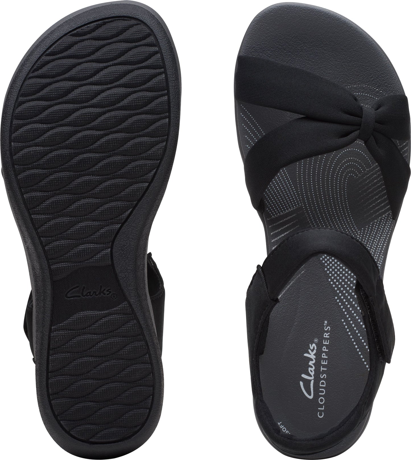 Clarks Sandals Arla Shore Black