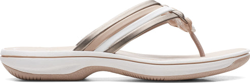 Clarks Sandals Breeze Coral Metallic Combi
