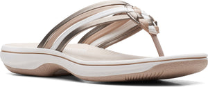 Clarks Sandals Breeze Coral Metallic Combi