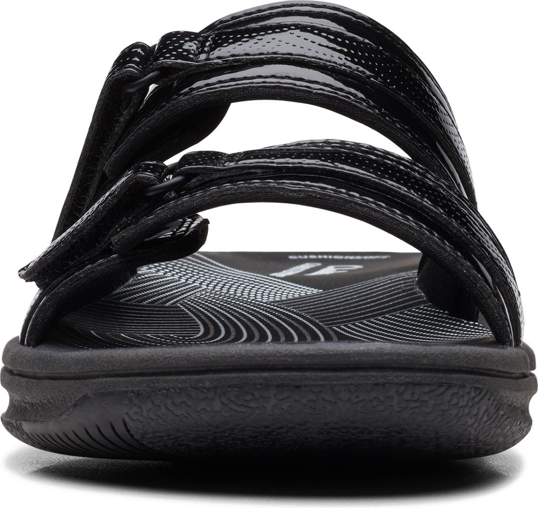 Clarks Sandals Breeze Piper Black Patent