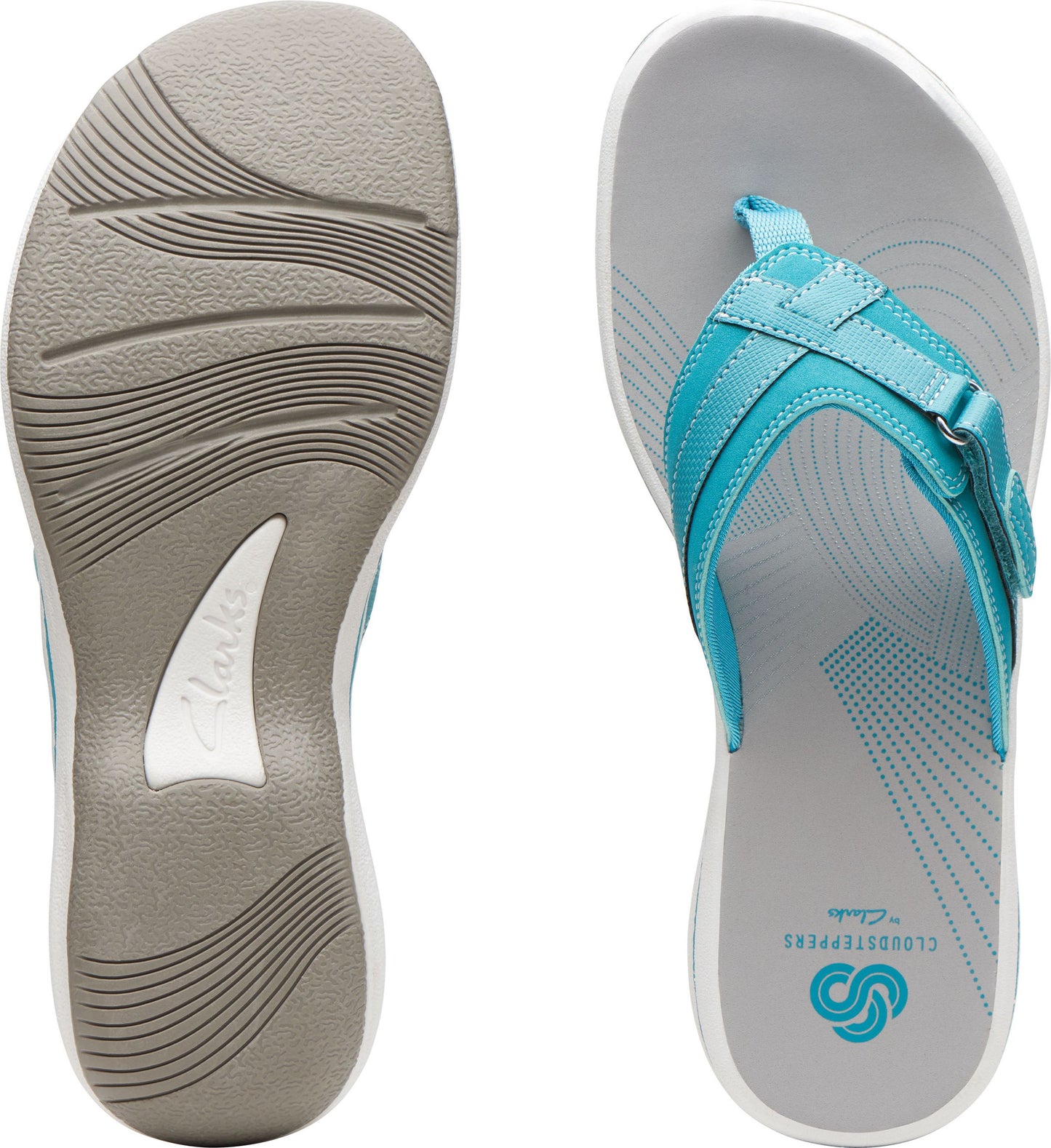 Clarks Sandals Breeze Sea Aqua