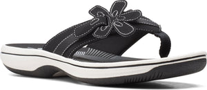 Clarks Sandals Brinkley Flora Black