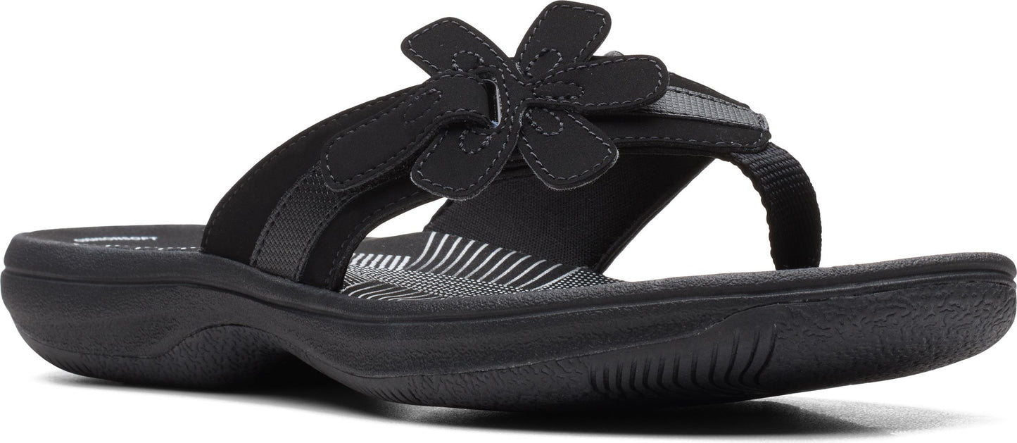 Clarks Sandals Brinkley Flora Black