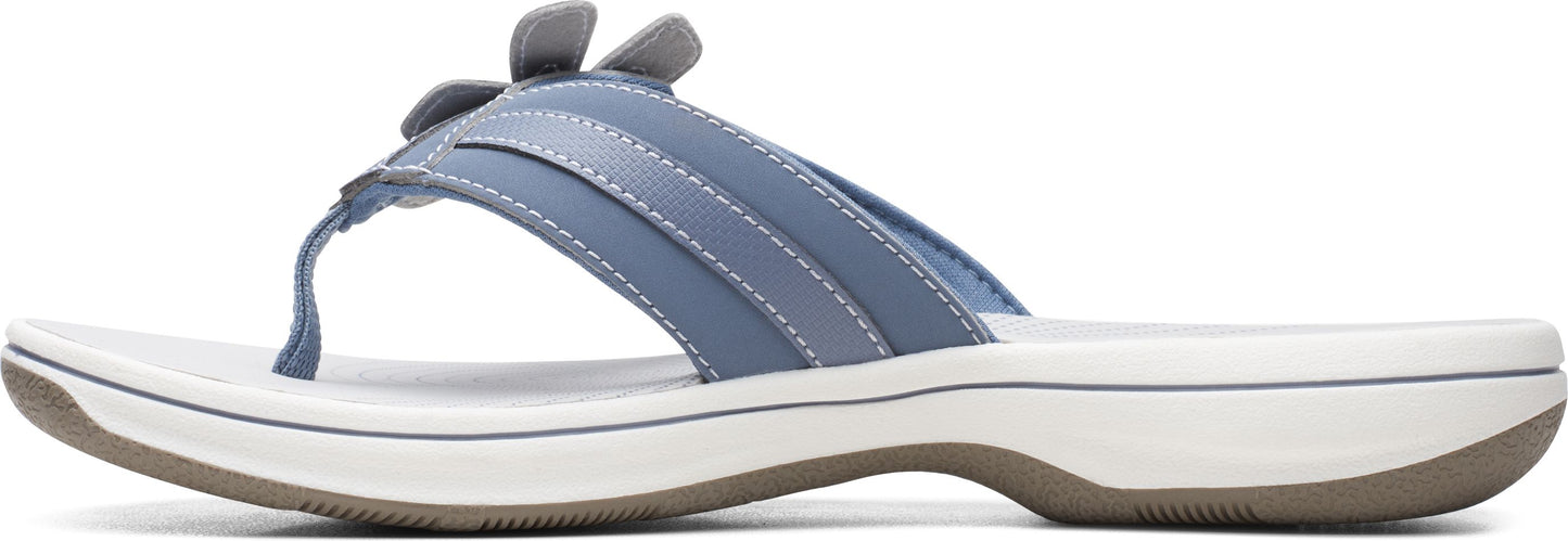Clarks Sandals Brinkley Flora Denim Blue