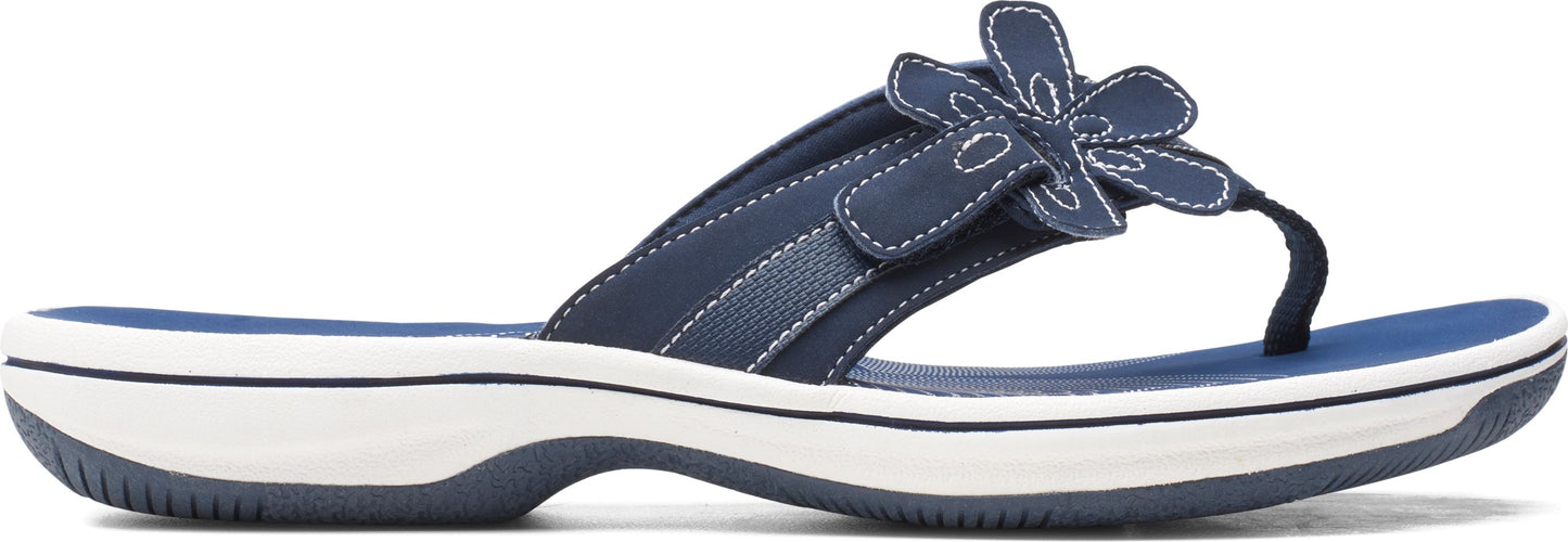Clarks Sandals Brinkley Flora Navy