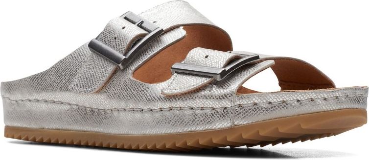 Clarks Sandals Brookleigh Sun Silver