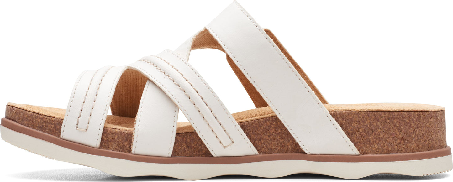 Clarks Sandals Brynn Hope White