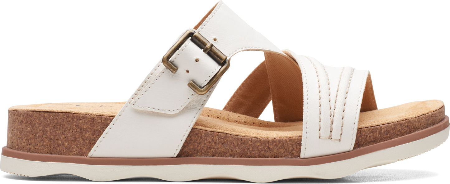 Clarks Sandals Brynn Hope White