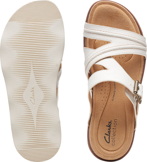 Clarks Sandals Brynn Hope White