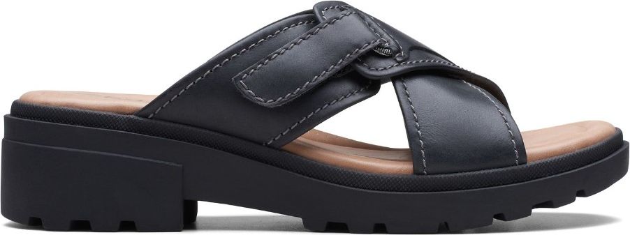 Clarks Sandals Coast Cross Black