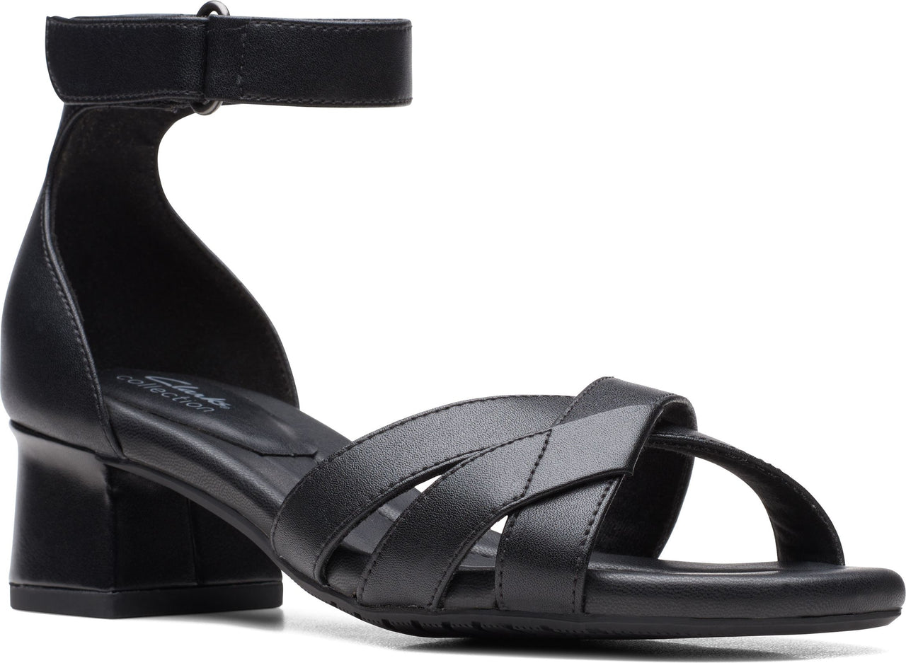 Clarks Sandals Desirae Lily Black