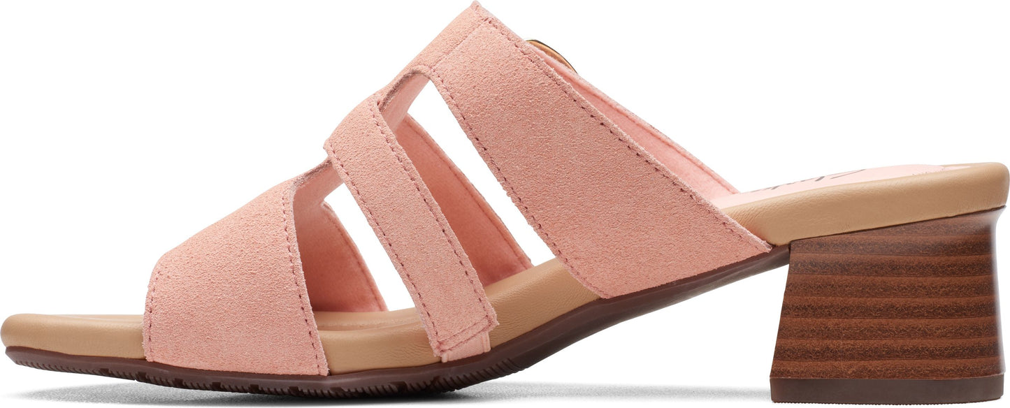 Clarks Sandals Desirae Palm Peach